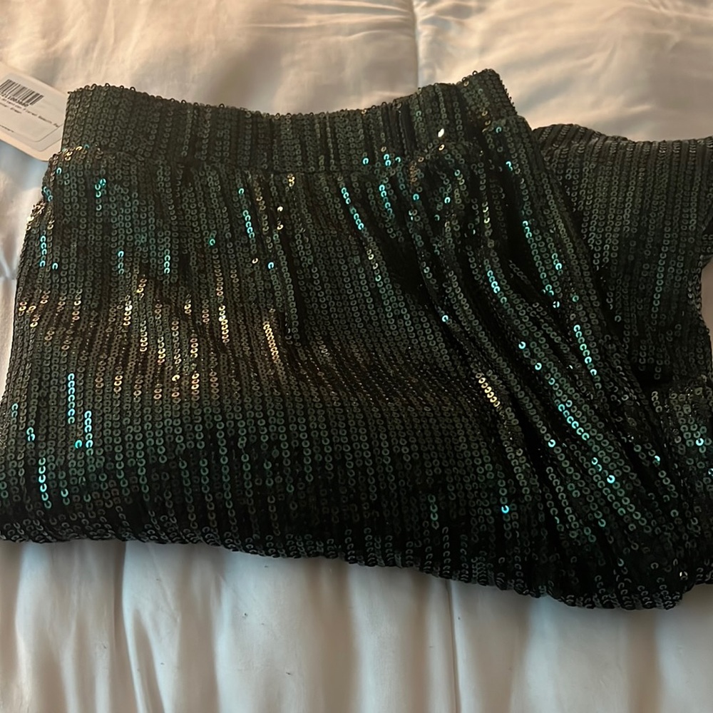 Rebdolls Flared Sequin pants